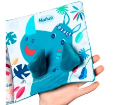 New Libro Tela Marius "Papá, ¿Dónde estás?" Niños Juguetes Para Niños De Un Año|Últimas Unidades