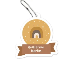 New Llavero Mochila Arcoíris Mostaza Colecciones Vuelta Al Cole|Llaveros Personalizados