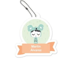 Llaveros Personalizados^Esther Gili Llavero Mochila Pastel