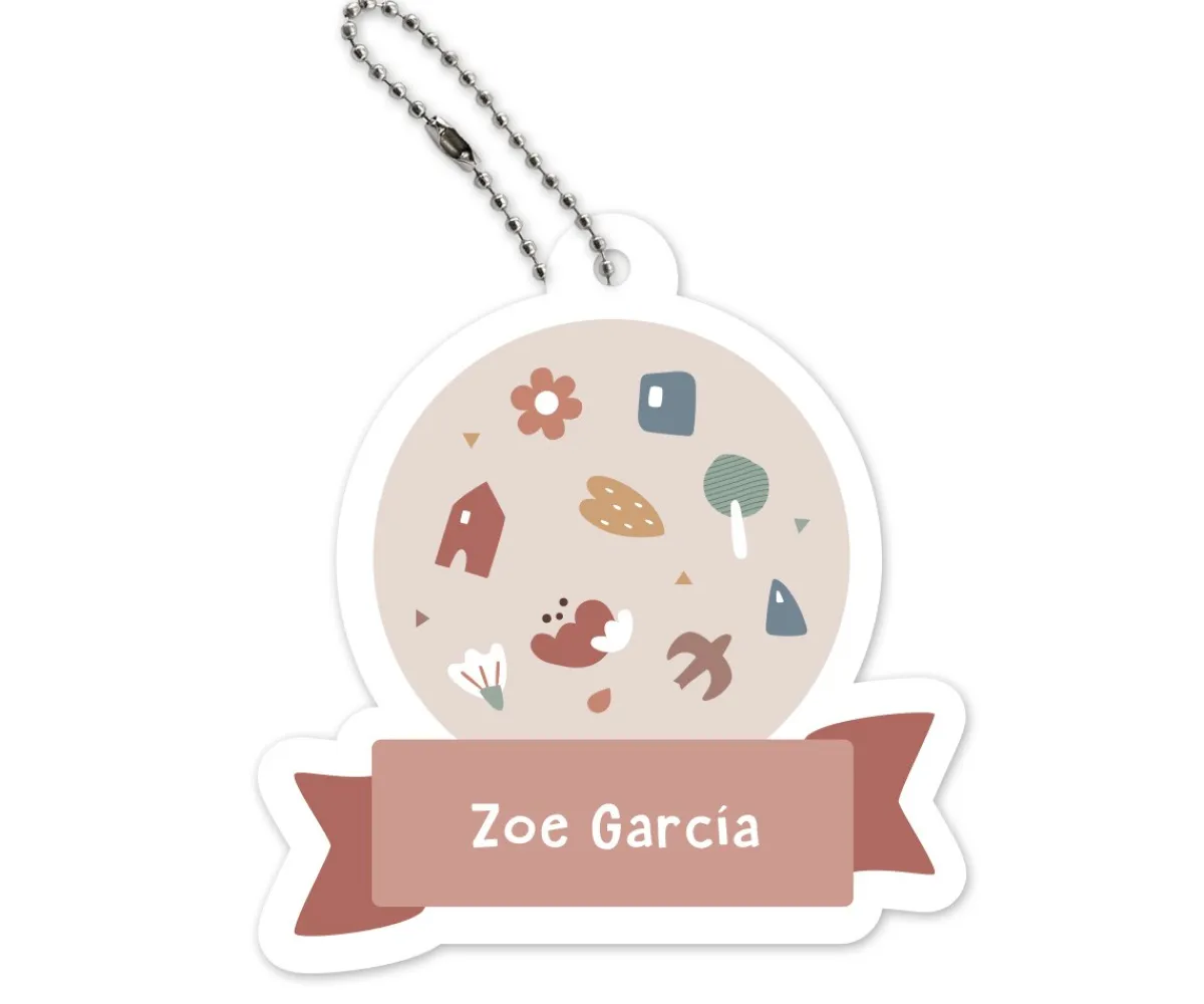 Colecciones Vuelta Al Cole^Tutete Llavero Mochila Geometric Nature