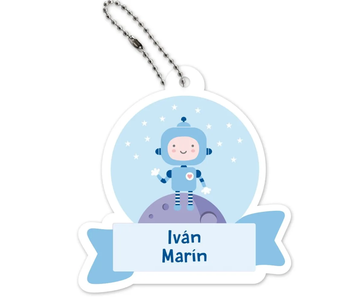 Llaveros Personalizados^Tutete Llavero Mochila Robot
