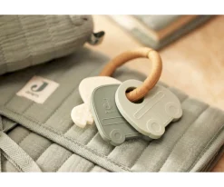 Hot Llavero Mordedor de Silicona Coches Niños Juguetes Bebé 6 Meses|Mordedores