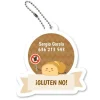 Llaveros Personalizados^Tutete Llavero Personalizado Gluten No