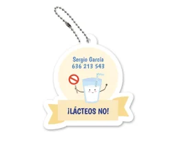 Llaveros Personalizados^Tutete Llavero Personalizado Lácteos No