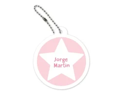 Llaveros Personalizados^Tutete Llavero Redondo Mochila Rosa Estrella