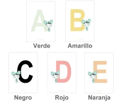 Láminas Personalizadas^Esther Gili Lámina Letra Koala