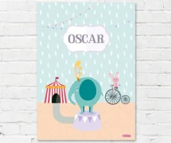 Láminas Personalizadas^Tutete Lámina Personalizada Circo