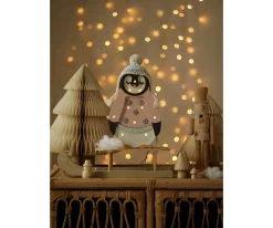 Iluminación^Little Lights Lámpara Baby Penguin Mini Pink