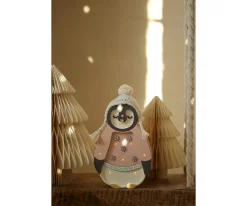 Iluminación^Little Lights Lámpara Baby Penguin Mini Pink