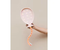 Iluminación^Little Lights Lámpara Globo Rosa