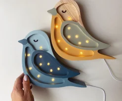 Iluminación^Little Lights Lámpara Mini Bird Kakhi