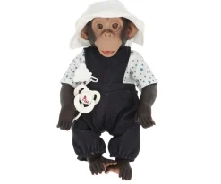Muñecos^Así Lola La Chimpancé con Pichi, Blusa y Gorro de Pescador