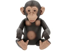 Muñecos^Así Lola La Chimpancé Reborn con Pañal y Chupete