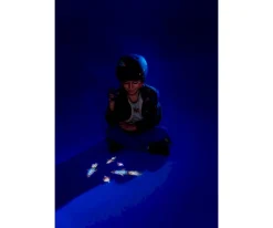 Clearance Luz Linterna Proyector Floor Light Cohete para Patinetes Niños Juguetes Niños 3 Años|Juguetes Niños 4 Años
