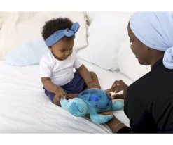 Juguetes Para Recién Nacidos^Cloud-b Luz Nocturna Recargable Tranquil Turtle Aqua