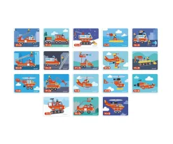 Hot MagnetiBook Bomberos Niños Juguetes De Viaje|Juguetes Niños 5 Años