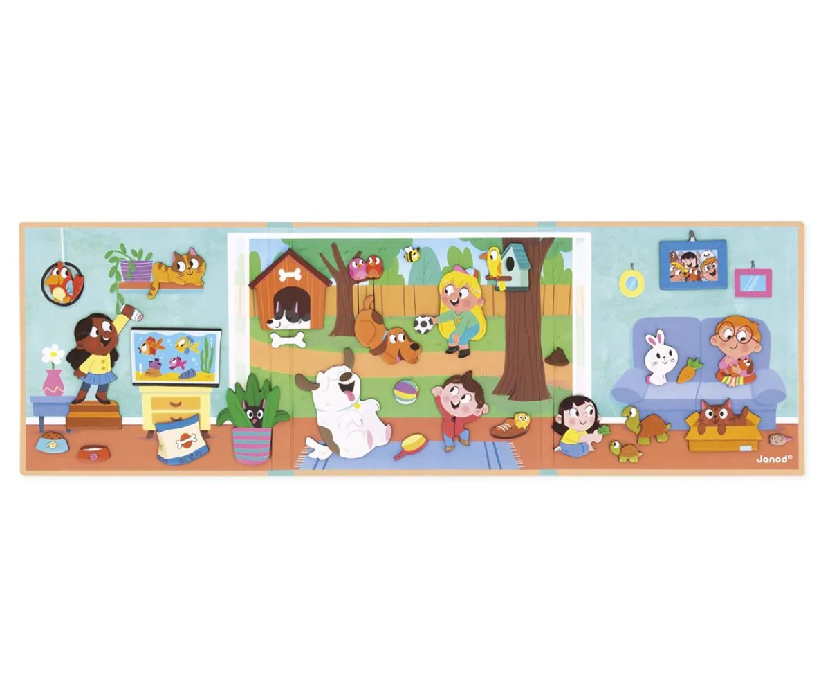 Best MagnetiStories Los Animales Domésticos Niños Juguetes Niños 5 Años|Juguetes Niños 3 Años