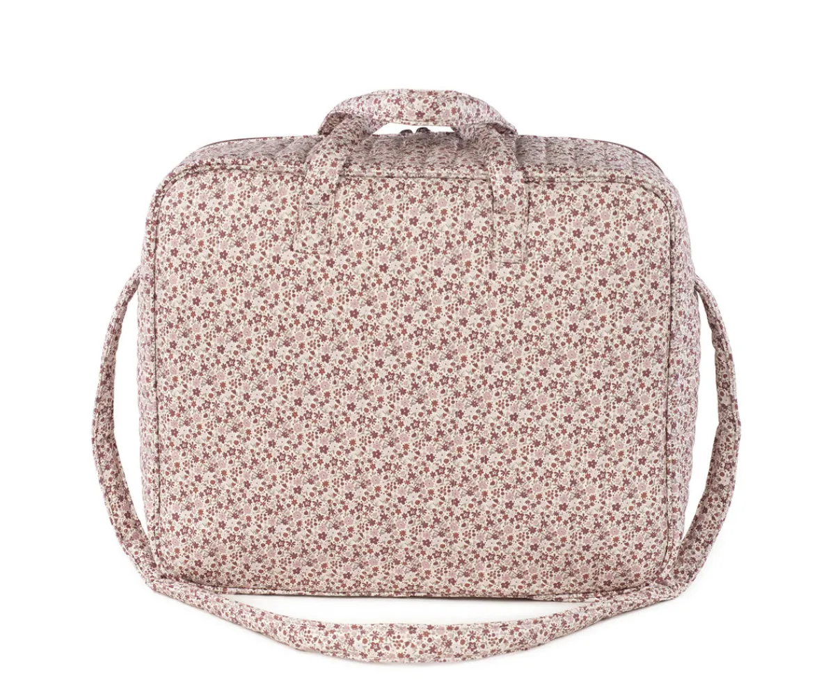 Bolsas Hospital Bebé^Pasito a Pasito Maleta Cherry Flores