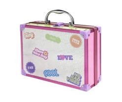 Online Maleta de Belleza SuperGirl Espejo Led Niños Juguetes De Viaje|Regalos Para Niños