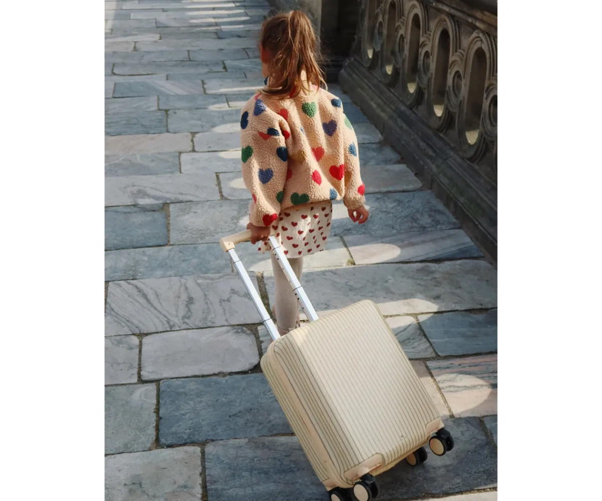 Maletas Infantiles^Konges Slojd Maleta de Viaje Tea Stripe