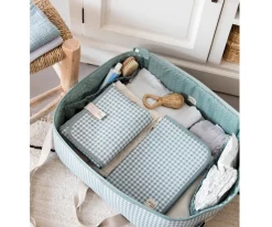 Bolsas Hospital Bebé^Walking Mum Maleta I Love Vichy Rosa