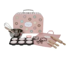 Outlet Maletín Accesorios Pastelería Donuts Niños Cocinitas De Juguete|Juguetes Niños 3 Años