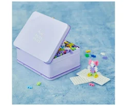 Hot Maletín Metálico Violeta Pastel 600 Piezas Niños Juguetes De Viaje|Juguetes Niños 4 Años