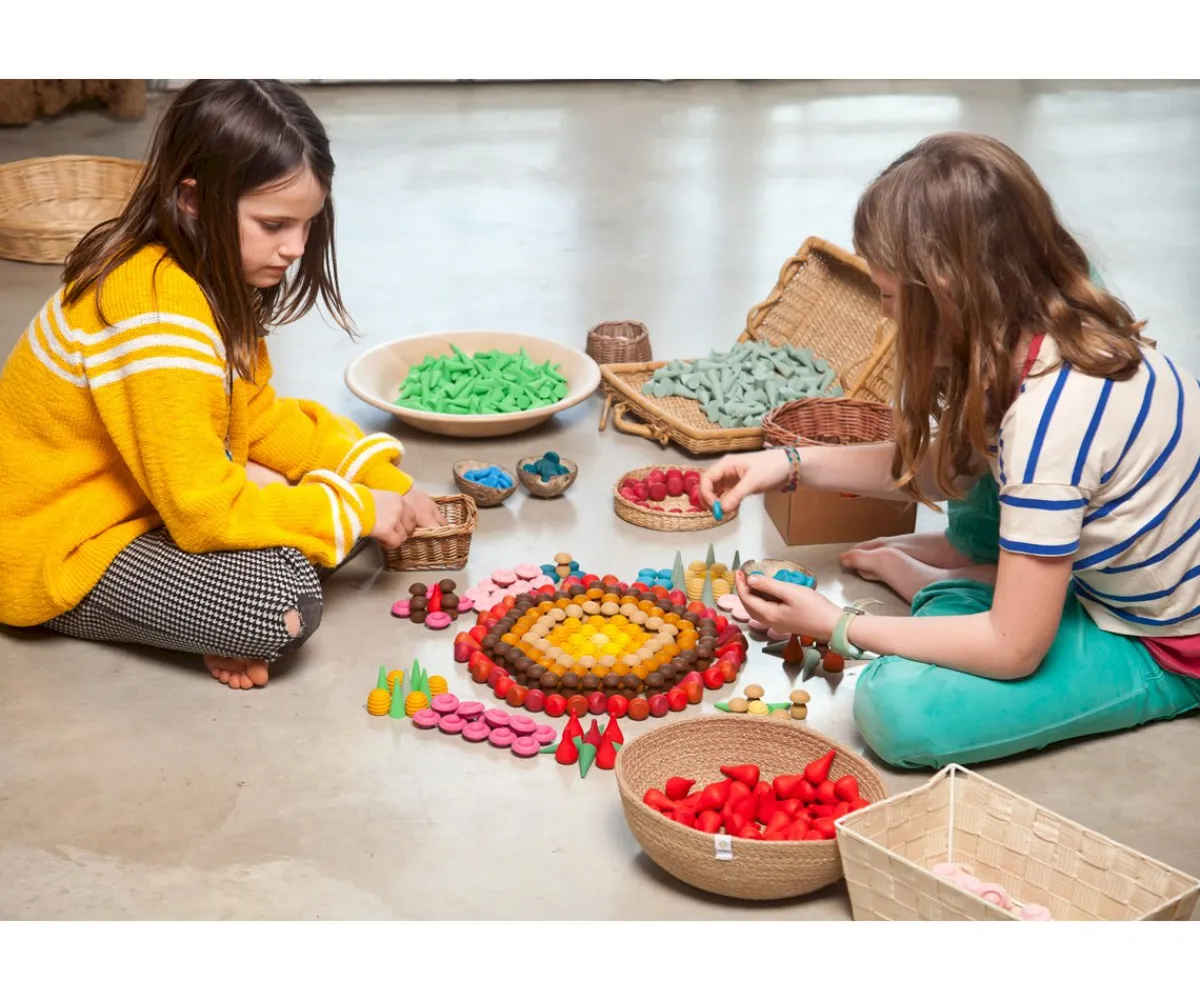 Outlet Mandala Pequeños Conos Verdes Niños Juguetes Niños 3 Años|Juguetes Niños 4 Años