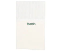 Mantas^Cristina de Jos'h Manta Dorset Verde Personalizable