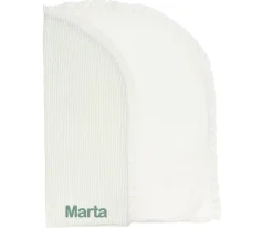 Mantas^Cristina de Jos'h Manta Arrullo Dorset Verde Personalizable