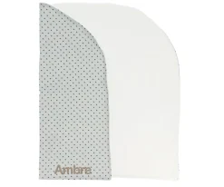 Mantas^Cristina de Jos'h Manta Arrullo Mini Star Grey Personalizable