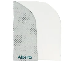 Mantas^Cristina de Jos'h Manta Arrullo Mini Star Grey Personalizable