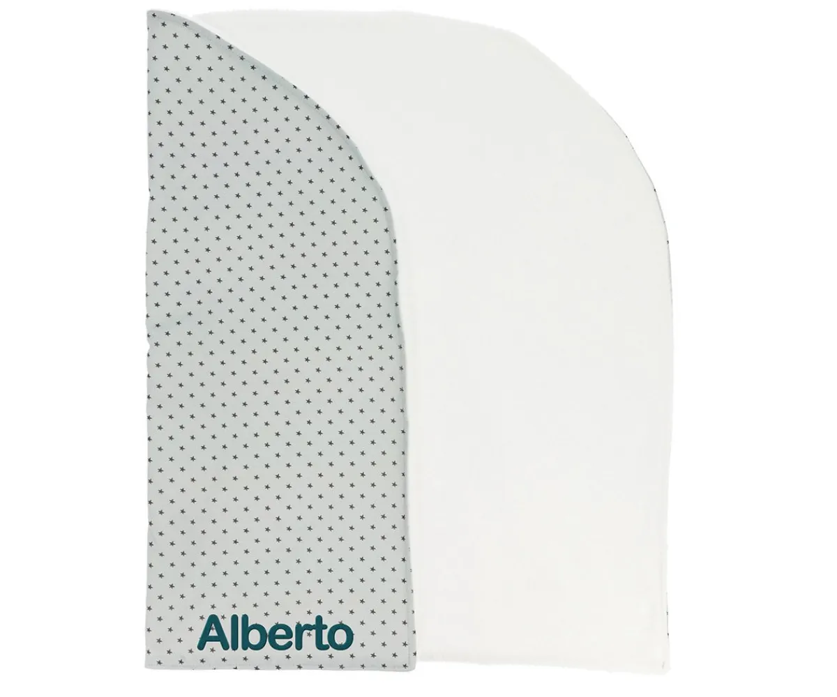 Mantas^Cristina de Jos'h Manta Arrullo Mini Star Grey Personalizable