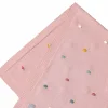 Mantas^Lassig Manta Bebé Lunares Rosa