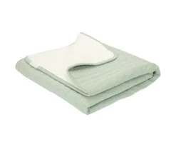 Ropa De Cuna Y Cama^Little Dutch Manta Borreguito Moisés Sage Forest Friends