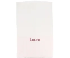 Mantas^Cristina de Jos'h Manta Coralina Dorset Rosa Personalizable