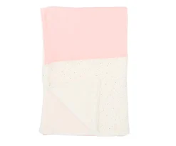 Mantas^Cristina de Jos'h Manta Coralina Rainbow Dots Rosa Personalizable