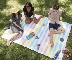 Manta de Playa y Picnic Rainbow Pastel Regalos Para Madres|Toallas Playa Niños