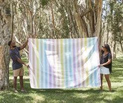 Manta de Playa y Picnic Rainbow Pastel Regalos Para Madres|Toallas Playa Niños