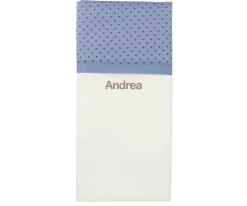 Mantas^Cristina de Jos'h Manta Mini Star Blue Personalizable