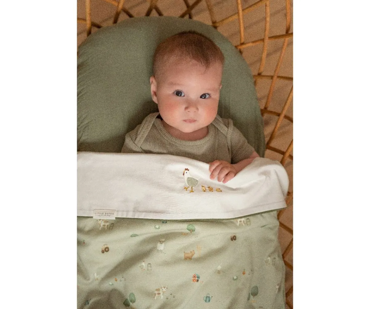 Ropa De Cuna Y Cama^Little Dutch Manta Pequeña para Cuna Borreguito Little Farm