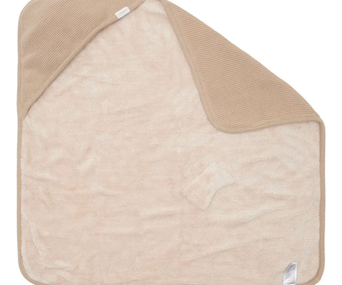 Ropa De Cuna Y Cama^Little Dutch Manta Punto Beige con Forro Polar