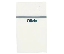 Mantas^Cristina de Jos'h Manta Rainbow Dots Azul Personalizable