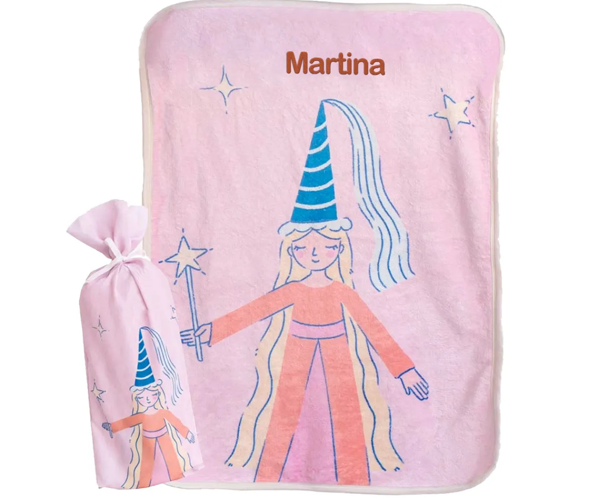 Accesorios Para Bebé Y Niños^Moñaditas Manta Super Suave Hada Personalizable