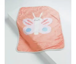 Clearance Manta Super Suave Mariposa Personalizable Niños Mantas|Accesorios Para Bebé Y Niños