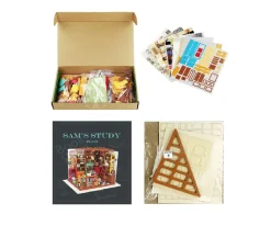 Juguetes Niños + 10 Años^Rolife Maqueta a Escala Estudio de Sam DIY