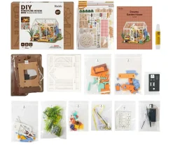 Maqueta en Miniatura Dreamy Garden House Niños Juguetes Niños + 10 Años|Manualidades Para Niños