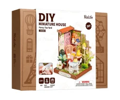 Hot Maqueta en Miniatura Fancy Tea Yard Niños Juguetes Niños + 10 Años|Manualidades Para Niños
