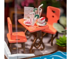 New Maqueta en Miniatura Sea Holiday Restaurant Niños Manualidades Para Niños|Juguetes Niños + 10 Años