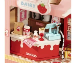 Discount Maqueta en Miniatura Strawberry Milk Box Niños Manualidades Para Niños|Juguetes Niños + 10 Años